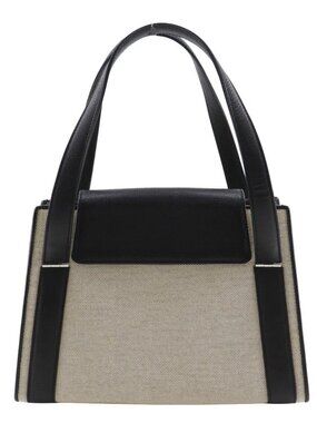 MORABITO By color Tote Bag Black / grey Calfskin/canvas Women